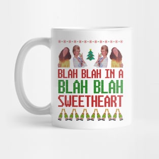 AbFab Ugly Christmas — Blah Blah In a Blah Blah Mug